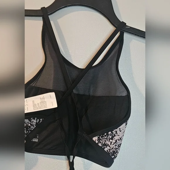 ❤️Nike High Neck Bikini Top Bra Women's Size S💜 - Picture 3 of 8
